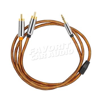 Кабель 2RCA-Jack DL Audio Gryphon Pro Mini Jack - 2 RCA 1M
