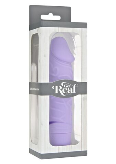 Сиреневый мини-вибратор Mini Classic Original Vibe - 15,5 см. (Цвет: сиреневый)