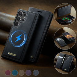 Чехол-кошелек CaseMe 2 in 1 MagSafe Samsung Galaxy S23 Ultra