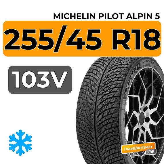 Michelin Pilot Alpin 5 255/45 R18 103V XL