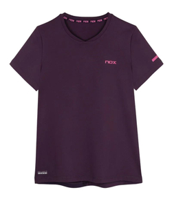 Damski T-shirt NOX Pro - deep purple