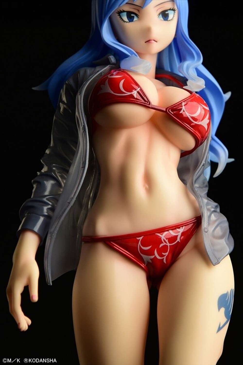 Фигурка Orca Toys FAIRY TAIL Juvia Lockser Gravure_Style Red Bikini!! Wet Sheer Shirt SP: Хвост Феи: Джувия Локсар (красный купальник)