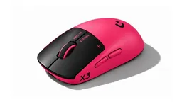 Logitech G PRO X3 SUPERSTRIKE Magenta Eclipse — вид сверху и со стороны боковых кнопок