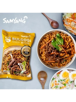 Лапша Jjajang Ramen со вкусом Бульгоги 80 г * 3 шт