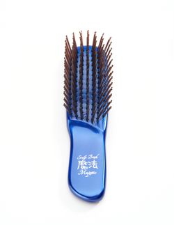 Расческа Majestic Scalp Brush синяя (дорожная версия)