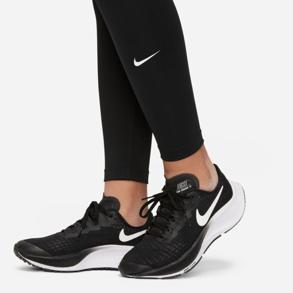 Штаны для девочки теннисные Nike Dri-Fit One Legging - черный