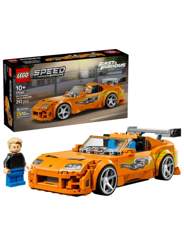 Конструктор Speed Champions 77260 Toyota Supra MK4 Форсаж