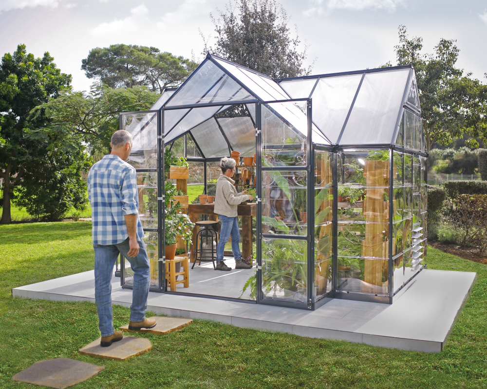 Садовый павильон - оранжерея Palram Victory Orangery 12 x 10 ft