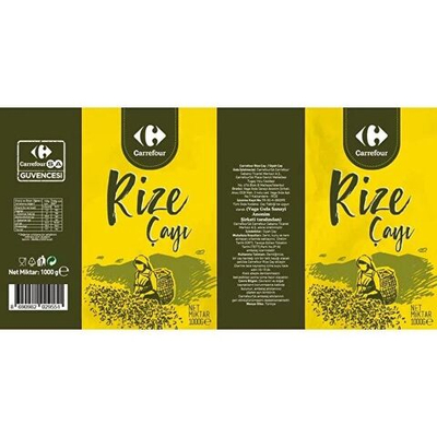 Carrefour Rize чай черный листовой 1000 г (Турция)