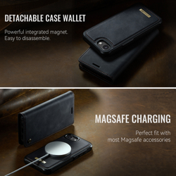 Чехол-кошелек CaseMe 2 in 1 MagSafe iPhone 16E