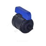 Кран шаровой компрессионный ПЭ Ду 36 1 1/2"x1 1/4" ВР/ВР Ру16 VALFEX 1210011112114