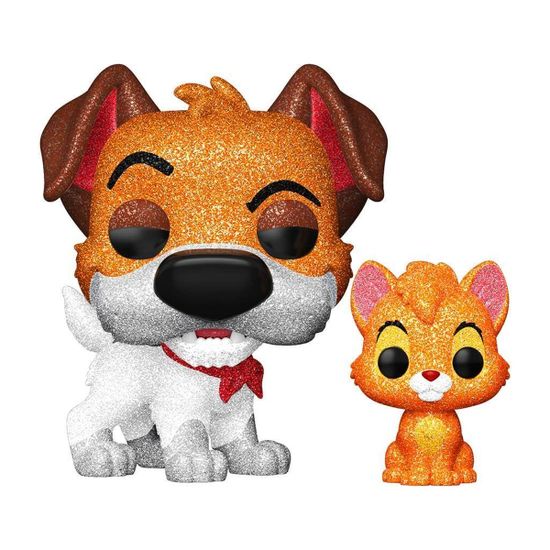 Фигурка Funko POP! Disney Oliver and Company Dodger with Oliver (DGLT) (Exc) (1705) 91909