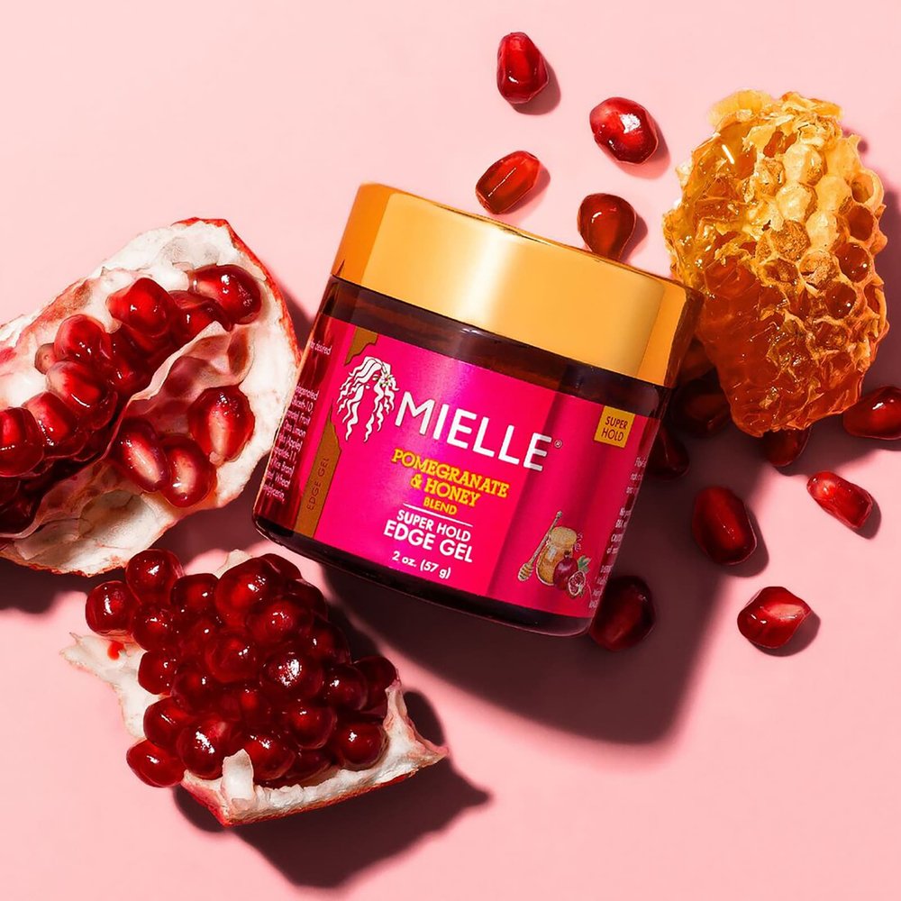 Mielle, Super Hold Edge Gel, смесь граната и меда, 57 г (2 унции)