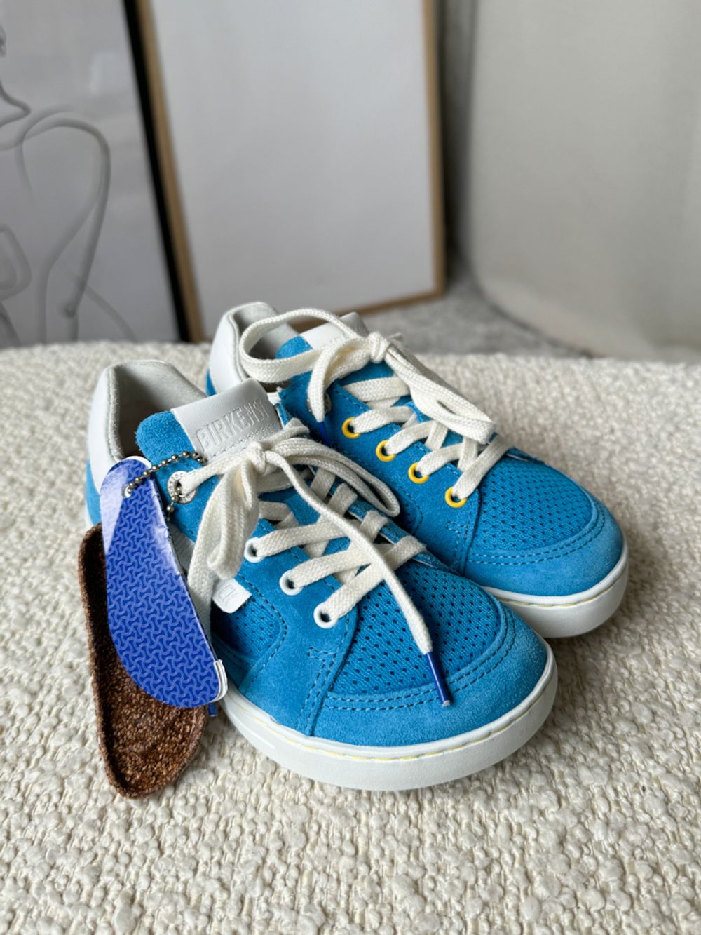 Новые замшевые кеды Birkenstock, 29