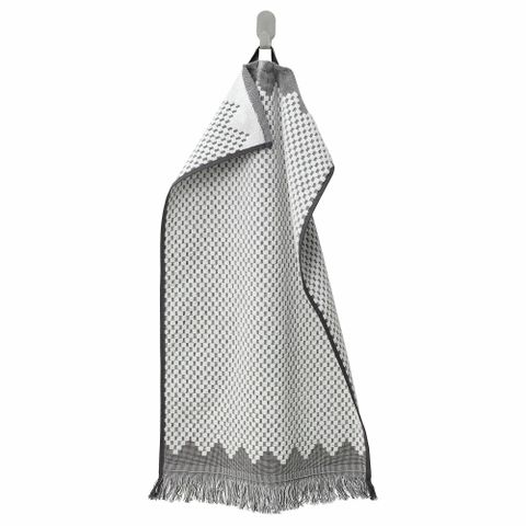 Полотенце IKEA FJALLSTARR (ФЬЯЛЛСТАРР), Серый, 40х70 см