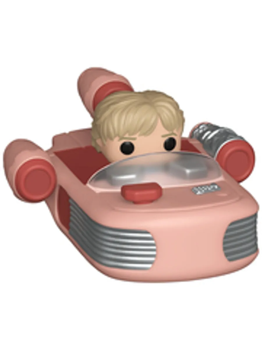 Набор Funko Bitty POP! Star Wars: 8 Bit Luke & Arcade Case + Luke & Speeder + Darth Vader