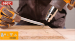Фен аккумуляторный INGCO HGLI2058 INDUSTRIAL 20В с ЖК-дисплеем 580°C
