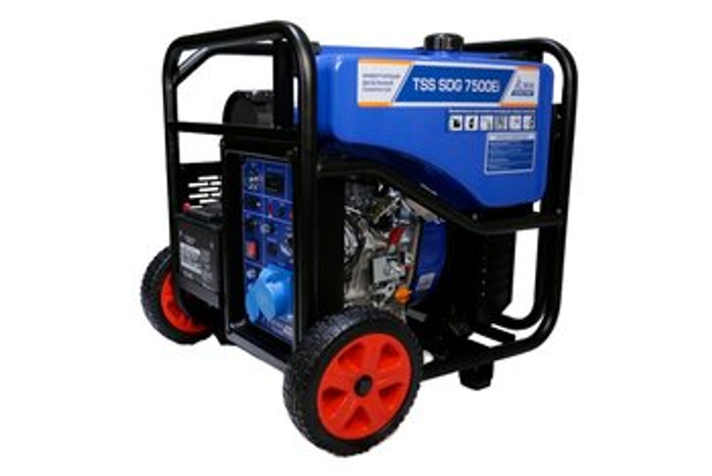 Дизельный генератор ТСС SDG 7500E3UI, инверторный