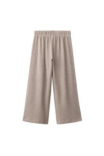ZARA БРЮКИ WIDE LEG SOFT TOUCH, ЭКРЮ