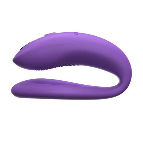 Фиолетовый вибратор 8см для пар We-Vibe Sync O SNSY6SG4