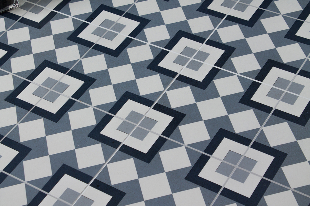 PRE-CUT BRISTOL BLUE 60х60 MATT