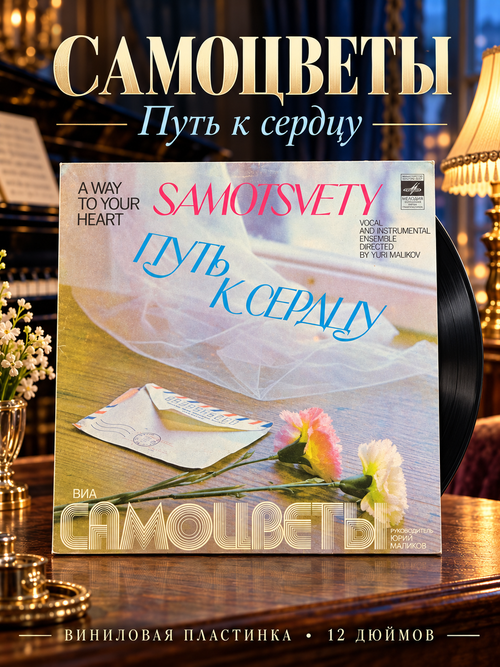 LP ВИА Самоцветы – Путь К Сердцу. Виниловая пластинка 12 дюймов. Мелодия СССР 1980 год.