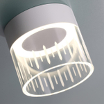 359001 OVER NT23 000 белый Накладной светодиодный светильник IP20 LED 4000K 10W 85-265V AURA