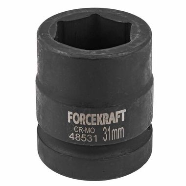 Головка ударная 1'', 31мм (6гр.) FORCEKRAFT FK-48531
