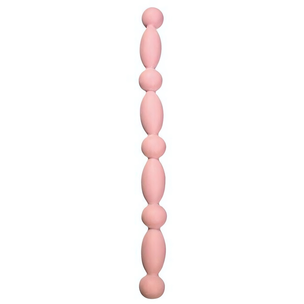 Анальные бусы Bottom Beads (розовый) (Цвет: розовый)