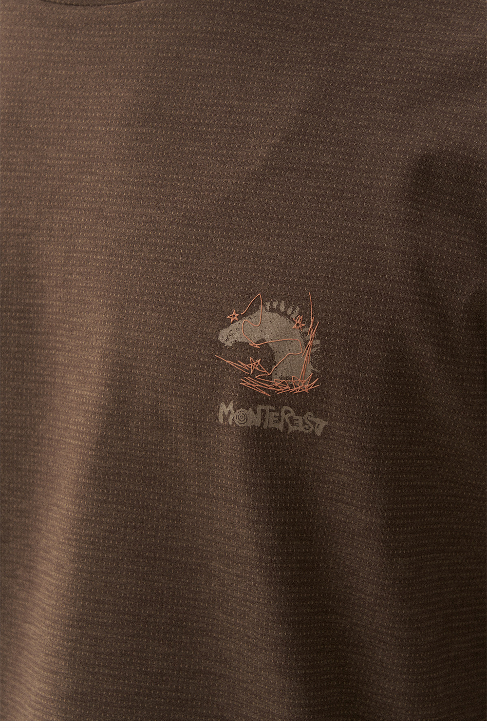 Лонгслив Nothomme Monterest Quick Drying коричневый