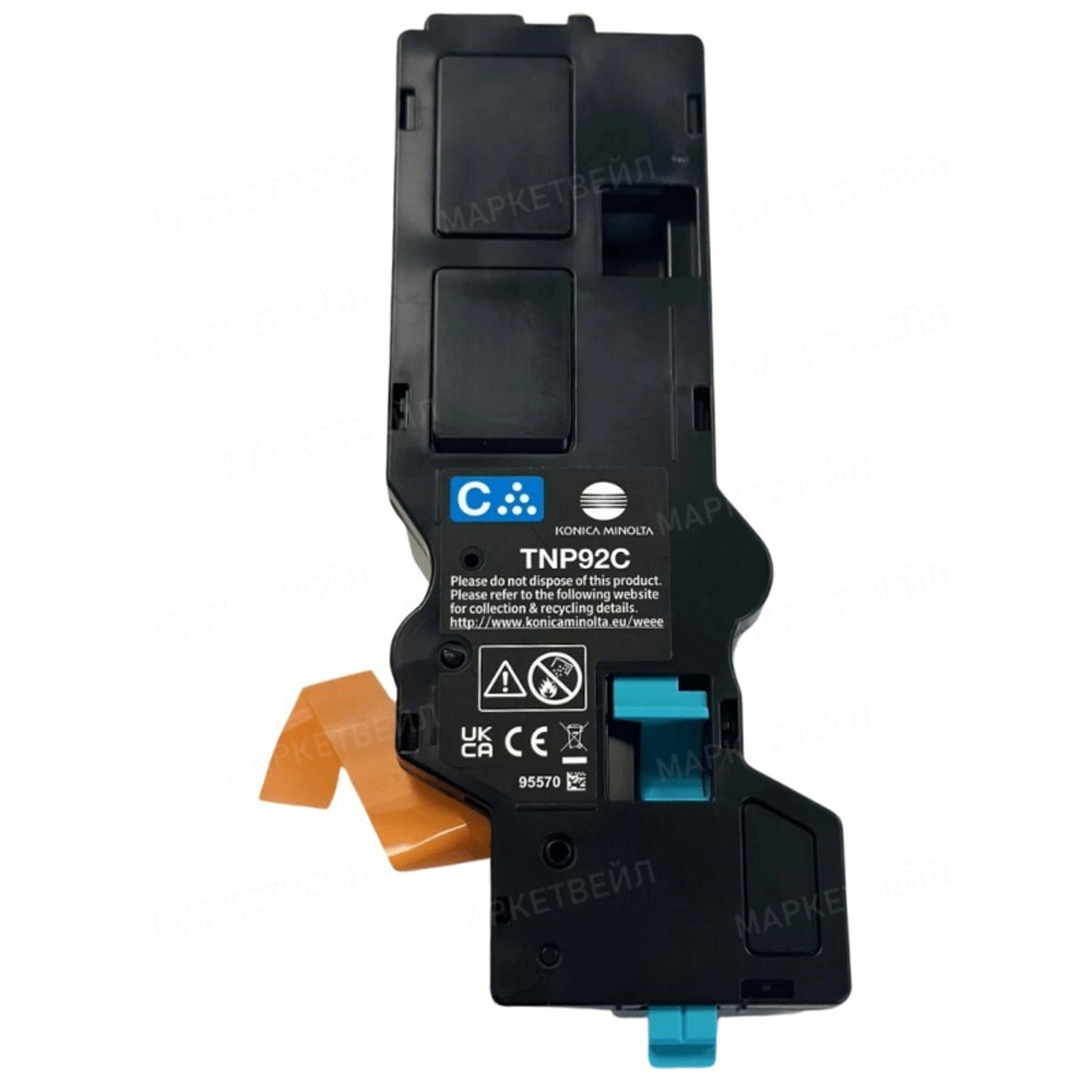 Тонер-картридж Konica-Minolta TNP-92C для bizhub C3210i голубой AE1Y450 (4K)