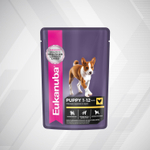 Eukanuba паучи для щенков от 1 до 12 месяцев всех пород из курицы в соусе 85 г