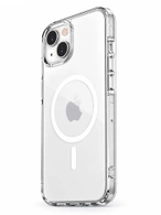 Чехол накладка iPhone 15 6.1" Gurdini Alba Series Protective with Magsafe Clear