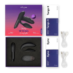 Набор для пар WOW 15 Year Anniversary Collection: минивибратор Tango X + вибратор для пар Sync 2