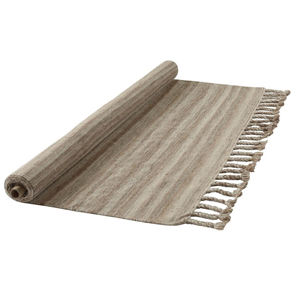 Ковер из шерсти и хлопка с кисточками из коллекции ethnic, 160х230 см