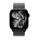 Умные часы Apple Watch Series 11 GPS, 42mm, Jet Black Aluminium Case with Dark Gray Sport Loop