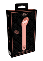 Розовый мини-вибратор G-точки Jewel - 12 см. (Цвет: розовый)