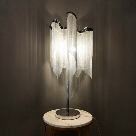 Table design lamp Stream by Terzani (Silver)