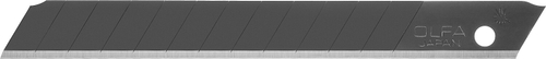 OLFA EXCEL BLACK, 9 х 80 х 0.38 мм, 10 шт, сегментированные лезвия (OL-ABB-10B)