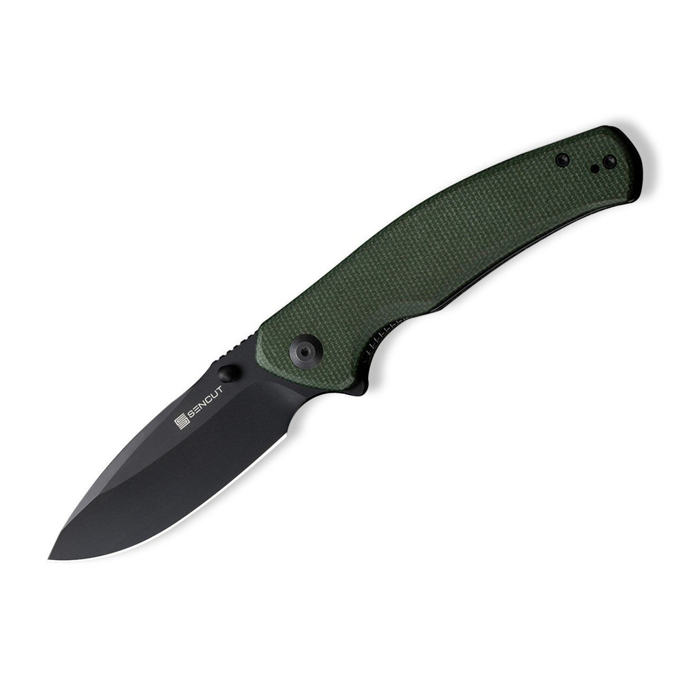 Нож складной SENCUT Slashkin сталь D2, рукоять с атласной отделкой G10 черная
