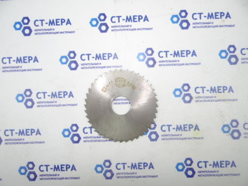 Фреза отрезная по металлу 63х1.6х16мм. z=40 Р18 без фаски без ш/п