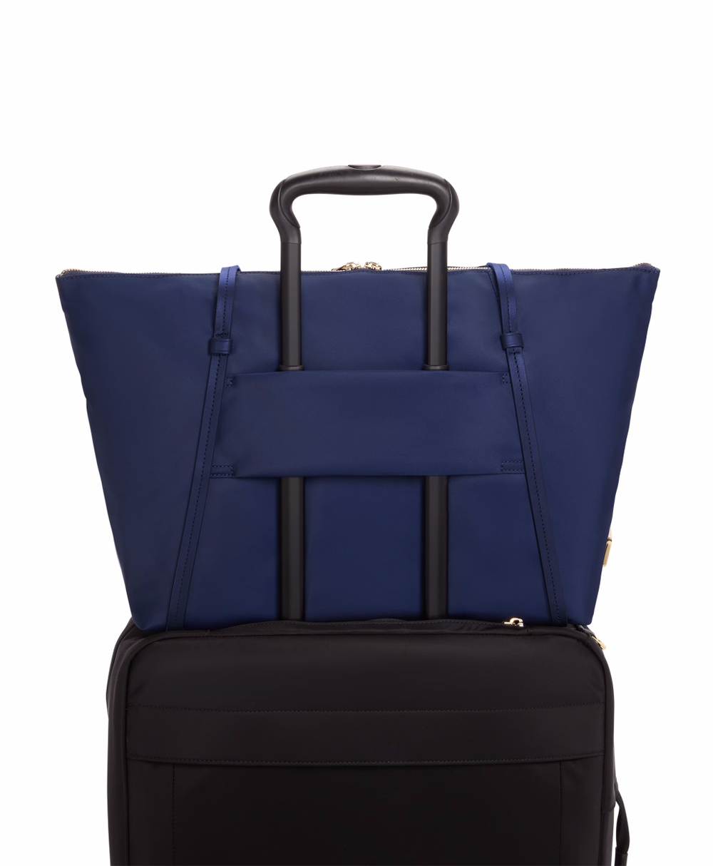 Сумка-шоппер Q Tote/Indigo/Light Gold