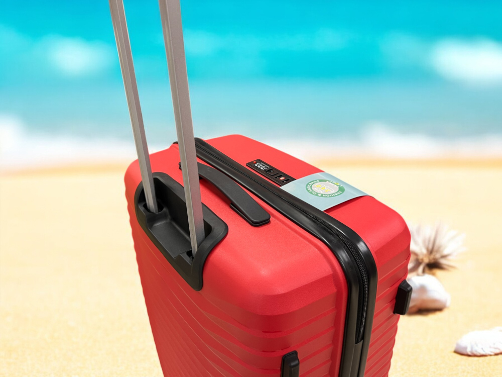 Средний чемодан Bon-Voyage PP Three, Красный, M
