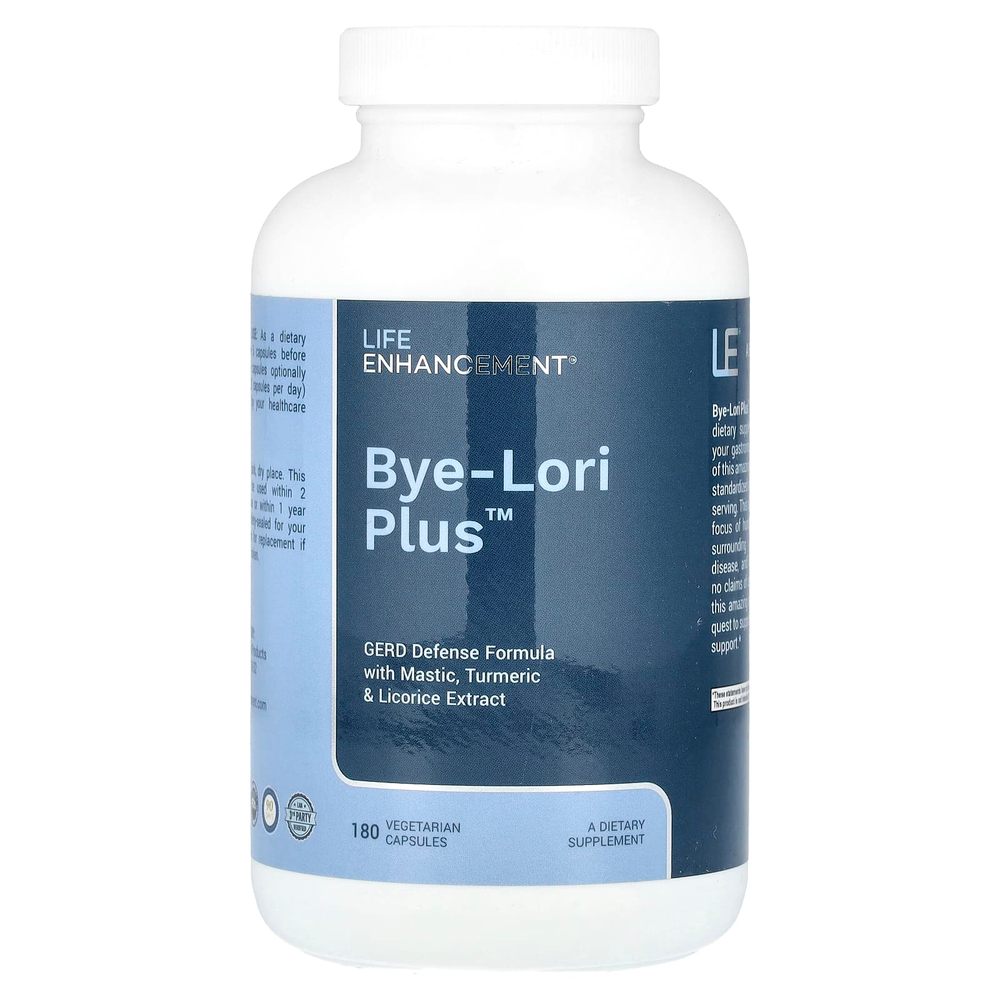 Life Enhancement, Bye-Lori Plus, 180 капсул