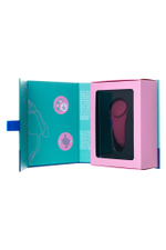 Бесшумный вибромассажер в трусики Satisfyer Sexy Secret 10 режимов красный