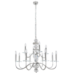 Подвесная люстра Newport VANESSA 3878+4/С nickel