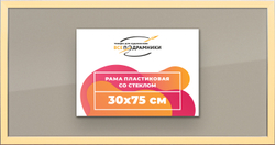 Рамка 30x75 для постера и фотографий