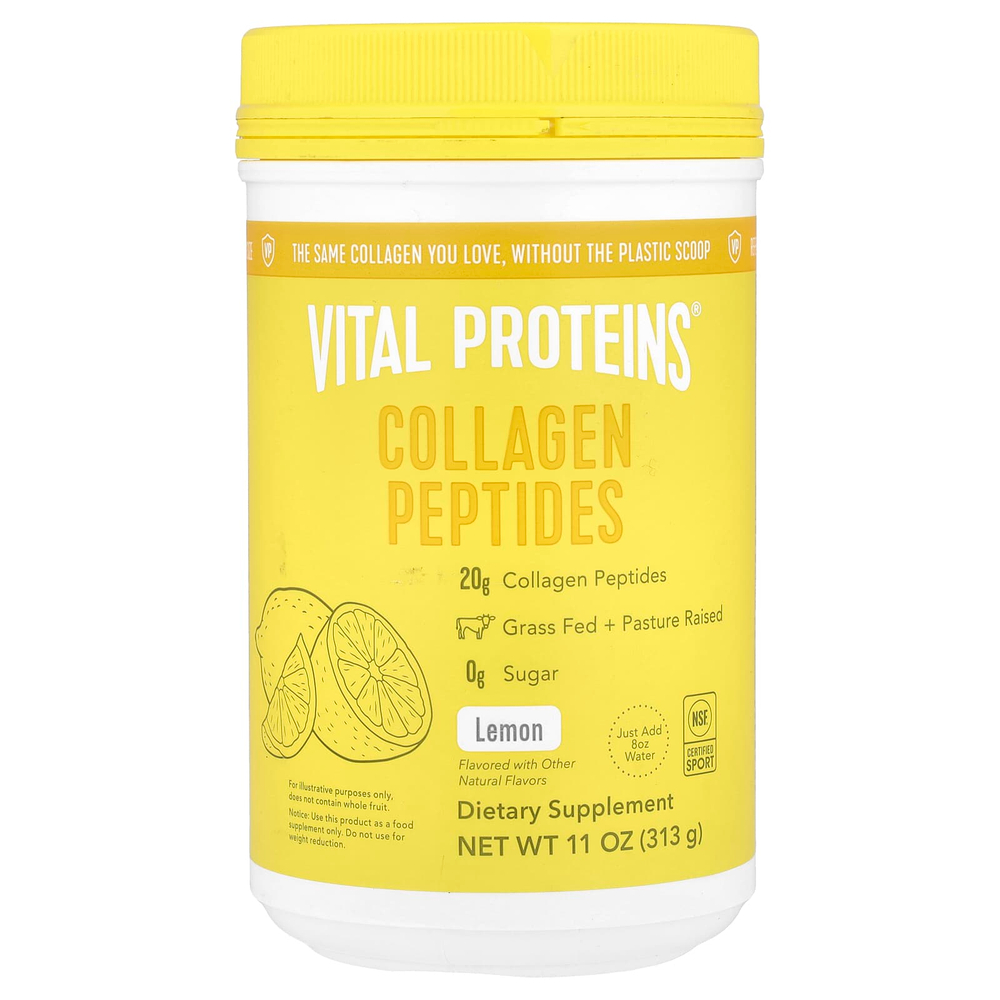 Vital Proteins, Коллагеновые пептиды, лимон, 313 г (11 унций)