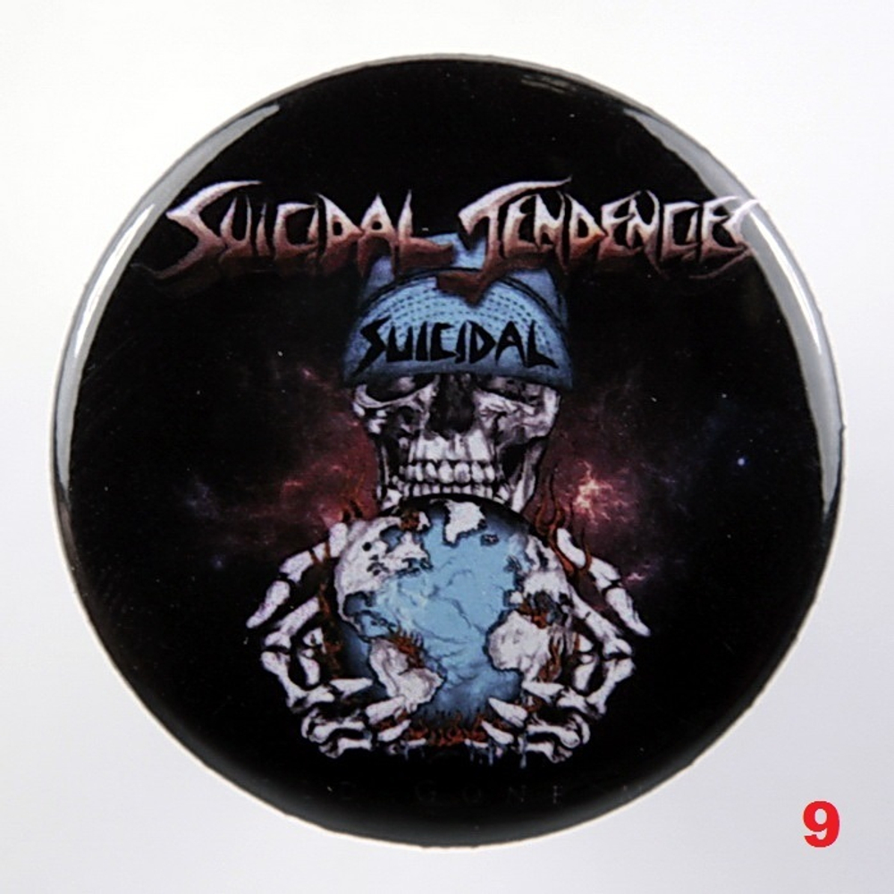 Значок Suicidal Tendencies ( в ассортименте )