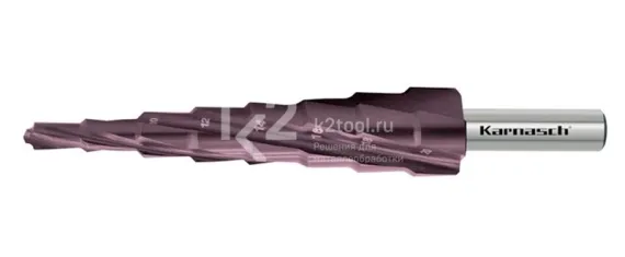 Ступенчатое сверло Karnasch Ø 6-20 мм, артикул 21.3061